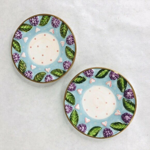 New Silvestri Whispering Garden Collection Tea Set Elaine Voghelle Bunny Teapot - Picture 11 of 12